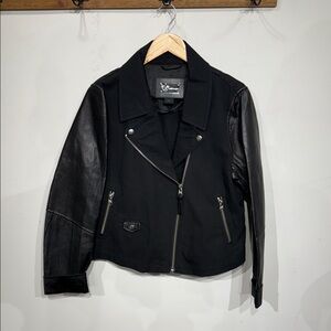 Mackage Leather Moto Jacket